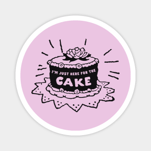 Birthday, Wedding, Bachelorette Party Cake Magnet